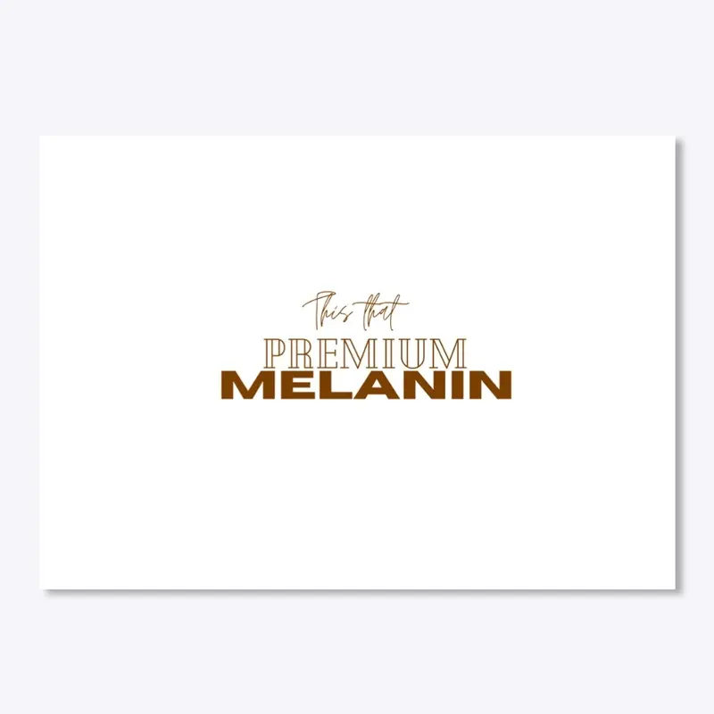 Melanin - Sticker